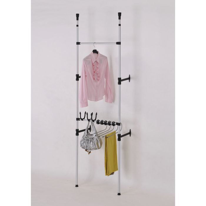 ORE Furniture 26" W Telescopic Garment Rack & Reviews Wayfair